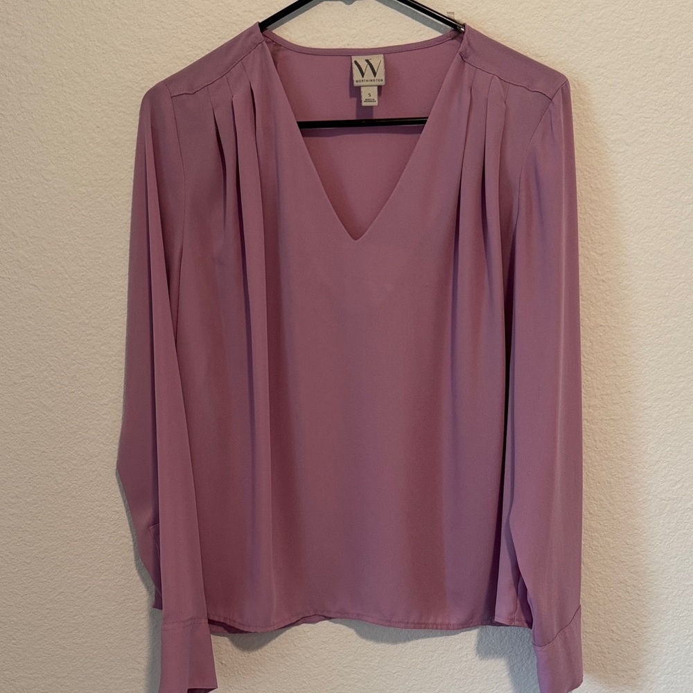 Worthington Long Sleeve Blouse